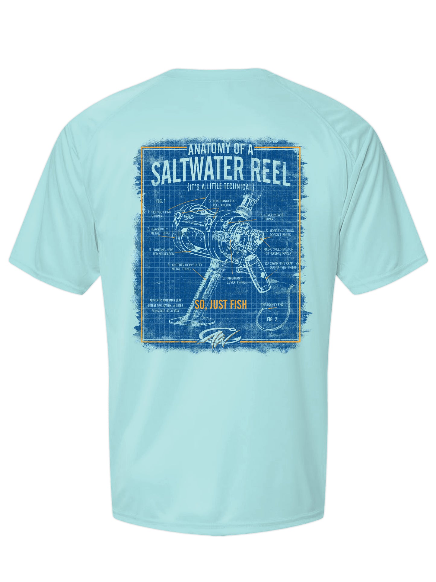 ANATOMY OF A SALTWATER REEL, ADULT PERFORMANCE SS