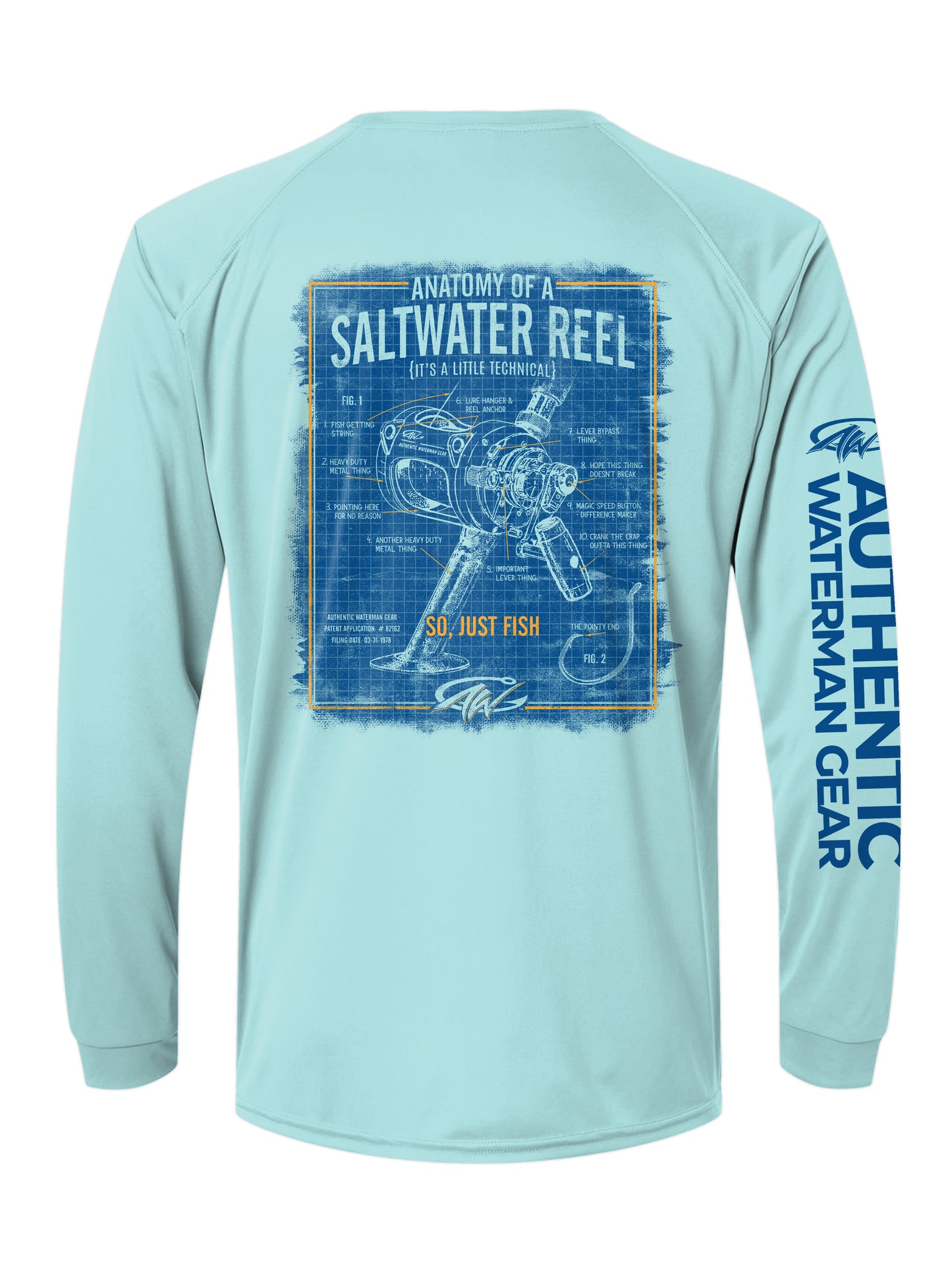 ANATOMY OF A SALTWATER REEL, ADULT PERFORMANCE LS