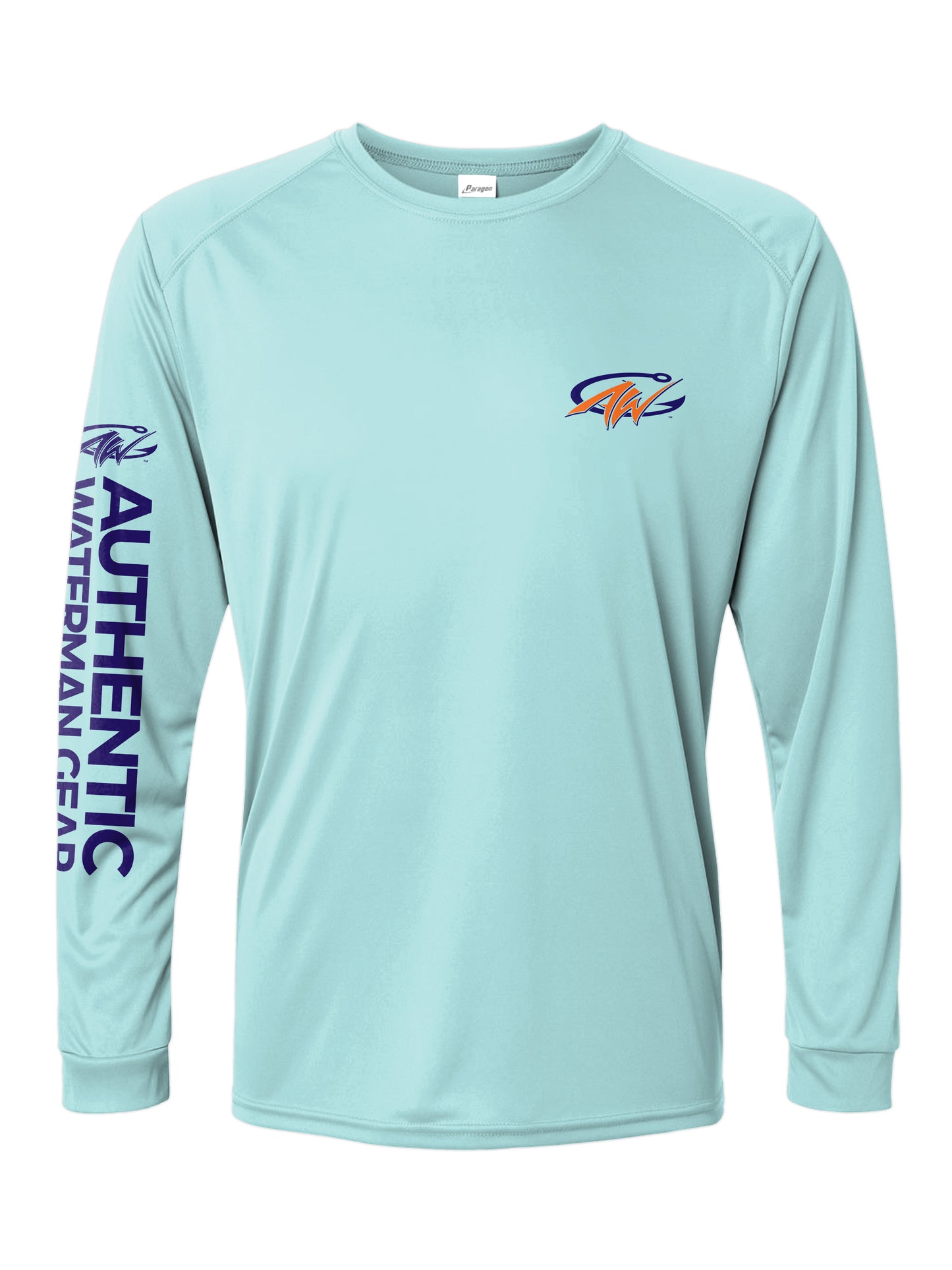 SHARK CAMO LOGO, ADULT PERFORMANCE LS